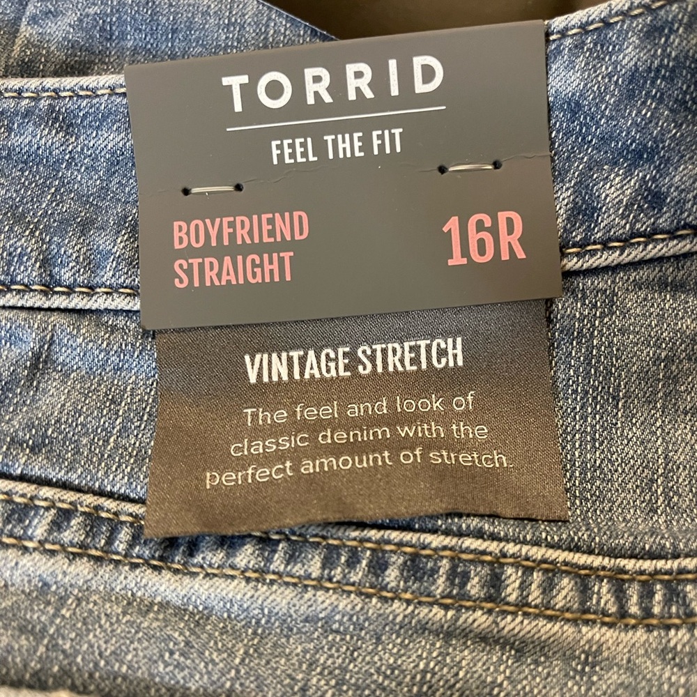 Torrid boyfriend regular straight 16